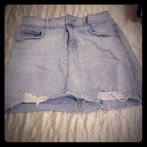 Jean skirt